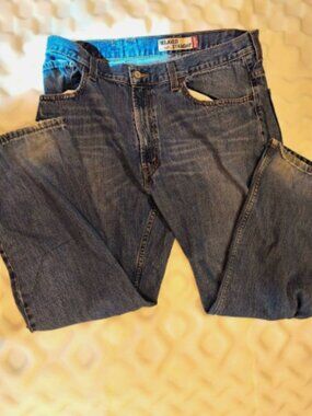 Levi's 559 Men's Relaxed Straight Blue Medium Wash Denim Jeans 38x30